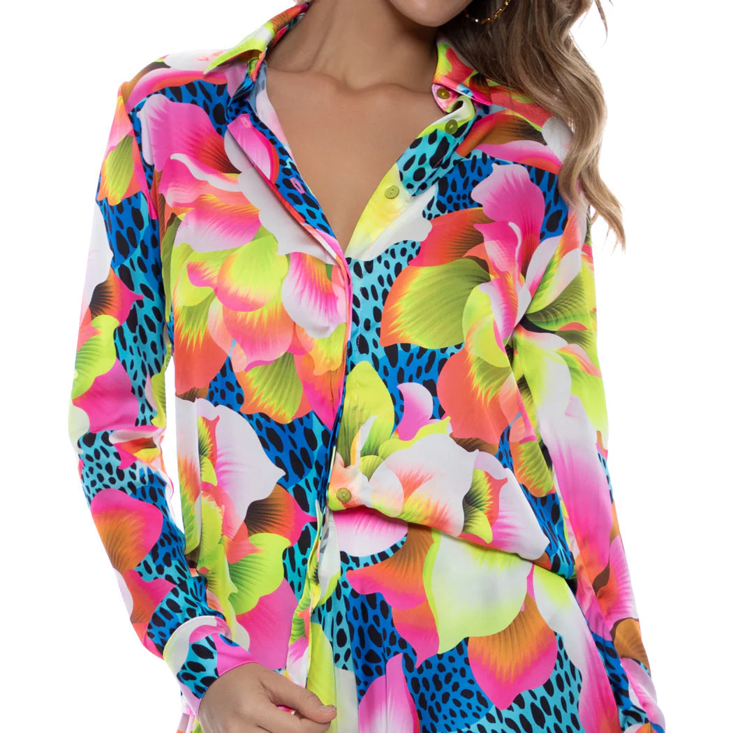 TROPICAL ILLUSIONS - Blouse - Image 3