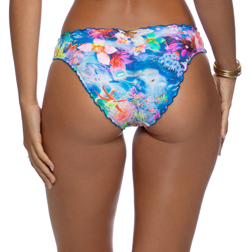 UNDERWATER DREAMING - Seamless Full Ruched Back Bottom - Image 2