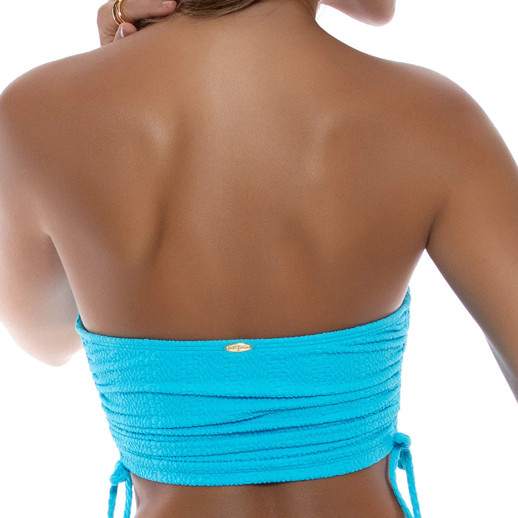 WAVY BABY - Drawstring Tube Top - Image 3