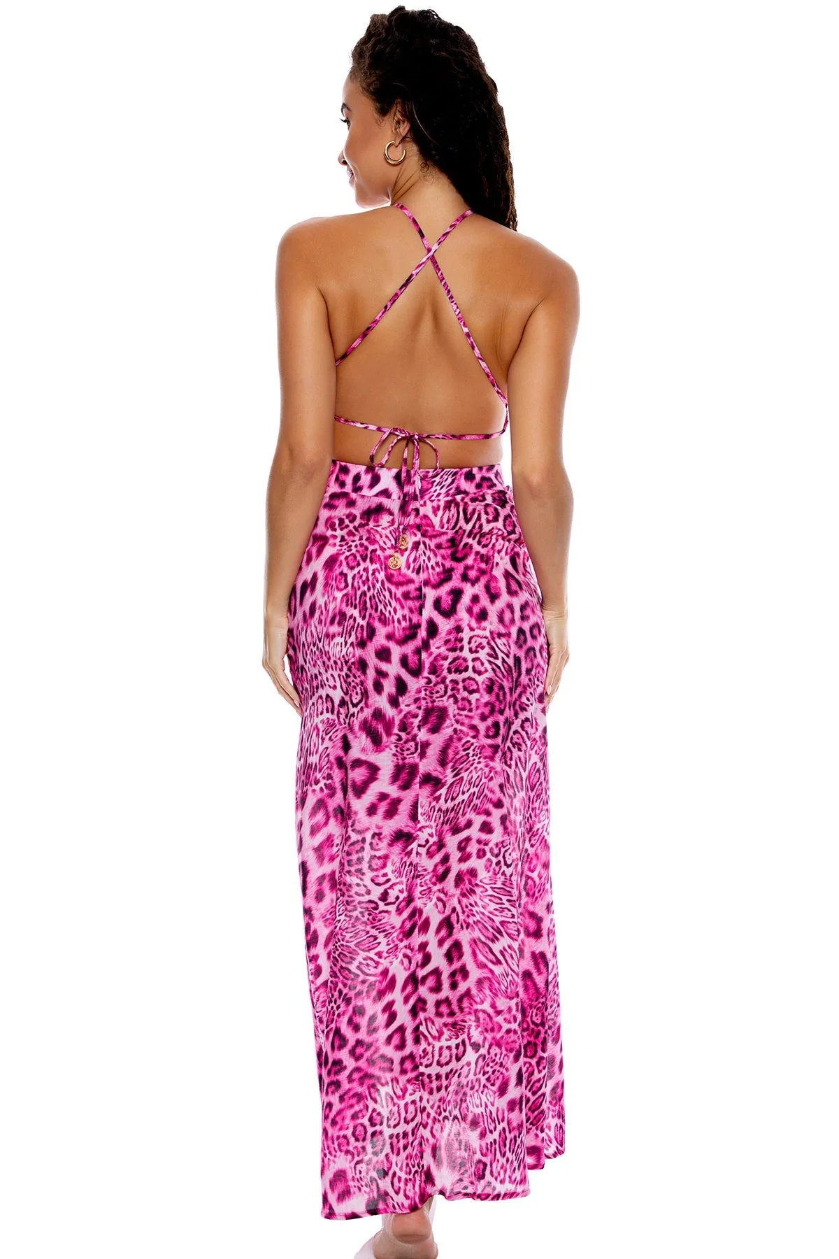 WILD THING - Halter Cut Out Dress - Image 4
